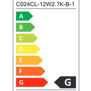 Spot LED aplicat directionabil Onda negru 2700K - Img 9