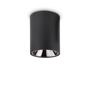 Spot LED aplicat modern Nitro pl round d09 NERO - Img 1