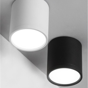 Spot LED aplicat tavan / plafon design modern minimalist GARF alb - Img 3