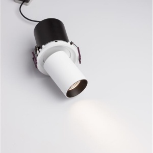 Spot LED incastrabil ajustabil design modern PIN alb - Img 4