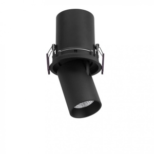 Spot LED incastrabil ajustabil design modern PIN negru