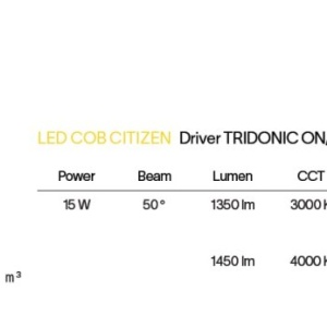 Spot LED incastrabil cu protectie IP54 Off fi 15w 4000k negru 165669 universul-luminii.ro