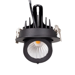 Spot LED incastrabil directionabil Rubio negru 164509 universul-luminii.ro