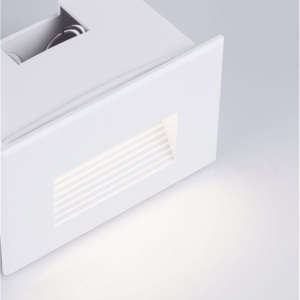 Spot LED incastrabil exterior, ambiental, IP65, POLKA alb 244399 universul-luminii.ro