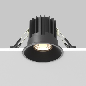 Spot LED incastrabil iluminat tehnic Round D-6cm negru 147219 universul-luminii.ro