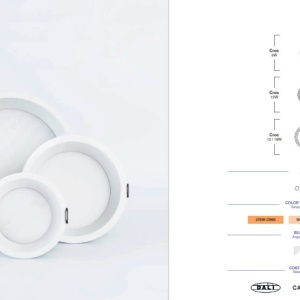 Spot LED incastrabil recessed white 13W 18cm 90 grade 4000K CRI90 casambi 210259 universul-luminii.ro