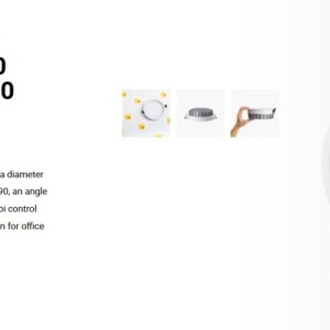 Spot LED incastrabil recessed white 19W 18cm 90 grade 4000K CRI90 casambi 113759 universul-luminii.ro
