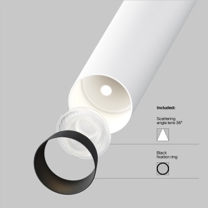 Spot LED incastrabil rotativ retractabil Focus T alb - Img 11