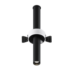 Spot LED incastrabil rotativ retractabil Focus T negru - Img 1