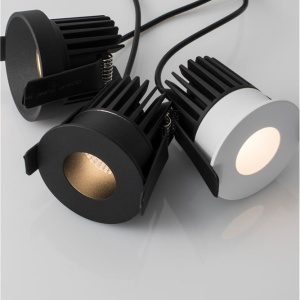 Spot LED incastrabil tavan fals / plafon IP42 PETIT negru 175059 universul-luminii.ro