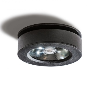 Spot LED incastrat directionabil de tavan/plafon IP54 FRIDA 7W 3000K negru 97639 universul-luminii.ro