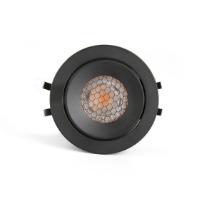 Spot LED incastrat directionabil IP44 KIVI negru 7W 3000K