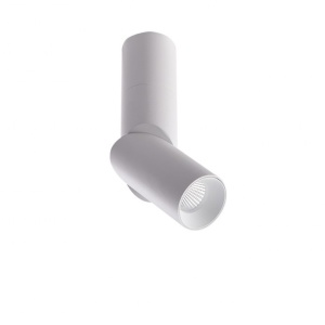 Spot LED modern directionabil aplicat tavan/plafon Santos alb - Img 1