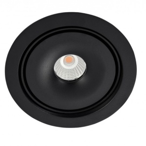 Spot LED modern directionabil incastrat tavan/plafon TORONTO 1 negru