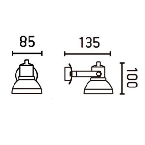 Spot modern Ring 40550 42559 universul-luminii.ro