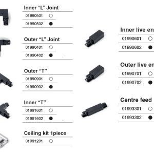Spot / Proiector directionabil pe sina STAN auriu satinat 43757 193359 universul-luminii.ro