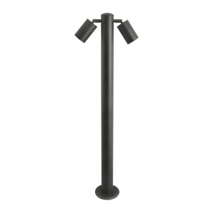 Stalp de exterior cu spoturi directionabile IP44 ROLF 2 90cm gri