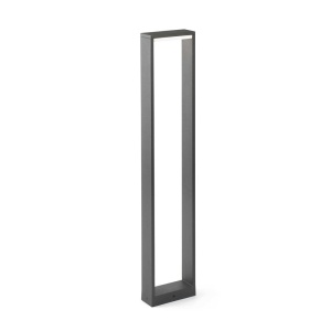 Stalp de exterior modern cu iluminat LED cu protectie IP54, H - 80 cm, ALP 74452