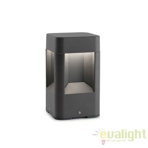Stalp de exterior modern cu iluminat LED inaltime 20,5cm cu protectie IP54 NAYA LED 71198