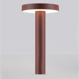Stalp de exterior pentru terasa sau gradina, MOOD maro H-20cm 233149 universul-luminii.ro