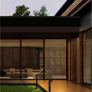Stalp exterior H-90cm LED IP54 Rob 251239 universul-luminii.ro