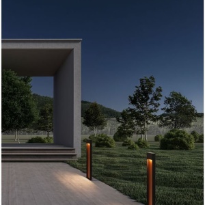 Stalp exterior LED 2700K IP65 NORAY H-75cm - Img 8