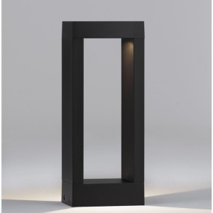 Stalp exterior LED 3000K IP65 DOLIX negru, H-30cm - Img 8