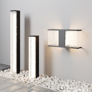 Stalp exterior LED IP65 Floeva H-80cm - Img 5