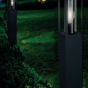 Stalp iluminat exterior IP65 NEVADA gri H-80cm, MA-8901 171559 universul-luminii.ro