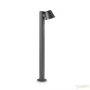 Stalp iluminat exterior modern IP43 GAS PT1 ANTRACITE 139470