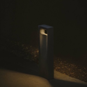 Stalp LED iluminat exterior IP55 GLINT 3000K H-70cm gri - Img 2
