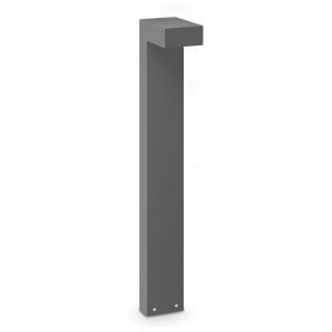 Stalp LED iluminat exterior IP65 SIRIO LED PT1 H80 ANTRACITE