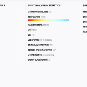 Stalp LED iluminat exterior simetric 180º IP65 RUSH 80cm 4000K CASAMBI 218299 universul-luminii.ro