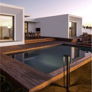 Stalp LED modern pentru iluminat exterior IP54 PAX H-50cm 190589 universul-luminii.ro