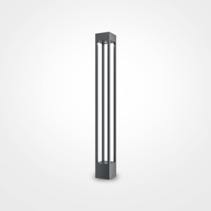 Stalp LED pentru iluminat exterior IP65 Elbe grafit H-100cm 214219 universul-luminii.ro