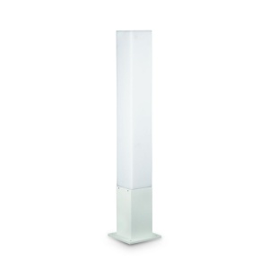 Stalp modern de exterior cu protectie IP44 EDO OUTDOOR PT1 SQUARE alb 142999