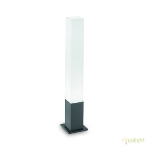 Stalp modern de exterior cu protectie IP44 EDO OUTDOOR PT1 SQUARE antracit 135762