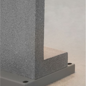 Stalp modern de exterior IP65 GRANTE gri ciment, H-60cm 190839 universul-luminii.ro