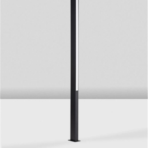 Stalp negru de exterior LED IP65 Stor H-150cm 251319 universul-luminii.ro