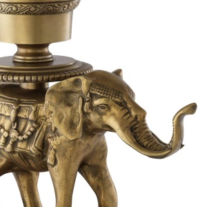 Suport lumanare design LUX Elephant 110091 HZ - Img 2
