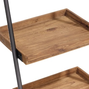 Suport perete cu rafturi si oglinda design industrial OLD - Img 3