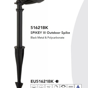 Tarus cu proiector LED de exterior IP54 Spikey II 223209 universul-luminii.ro