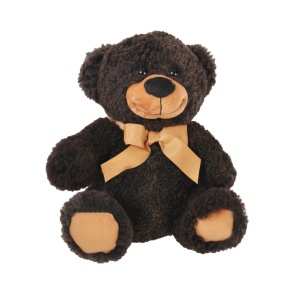 Ursulet din blana de oaie Short Wool Curly Teddy Bear 30cm - Img 2