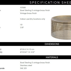 Vas decorativ design LUX Sterling S, alama - Img 6