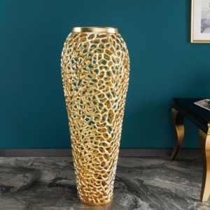 Vaza, Vas decorativ realizat manual Abstract Leaf 90cm - Img 6