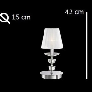 Veioza cristal Venezian PEGASO TL1 SMALL 059266 44399 universul-luminii.ro