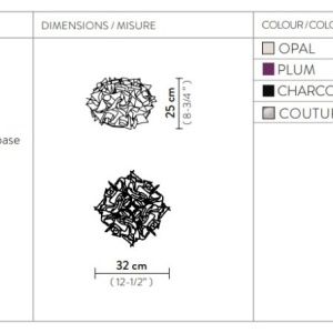 Veioza design unicat realizata manual Veli Opal 123259 universul-luminii.ro