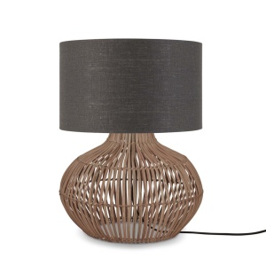 Veioza eco din ratan Kalahari S/3220, d.grey