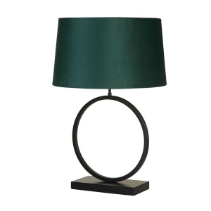Veioza/Lampa de masa decorativa Elegant negru/verde - Img 3