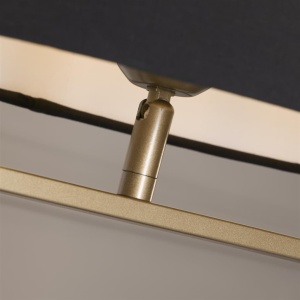 Veioza/Lampa de masa decorativa Sleek bronz/negru - Img 4